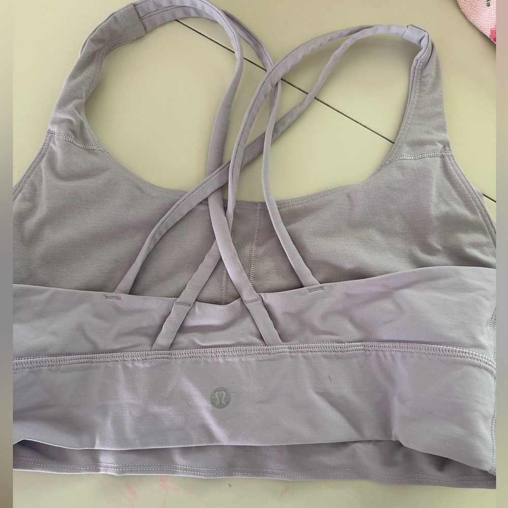 Lululemon bra light purple